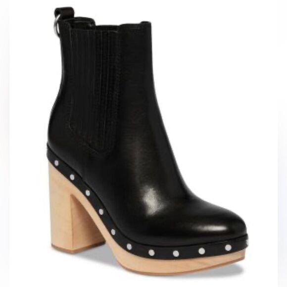 PAIGE Adina Platform Chelsea Boots NWB - Picture 1 of 4